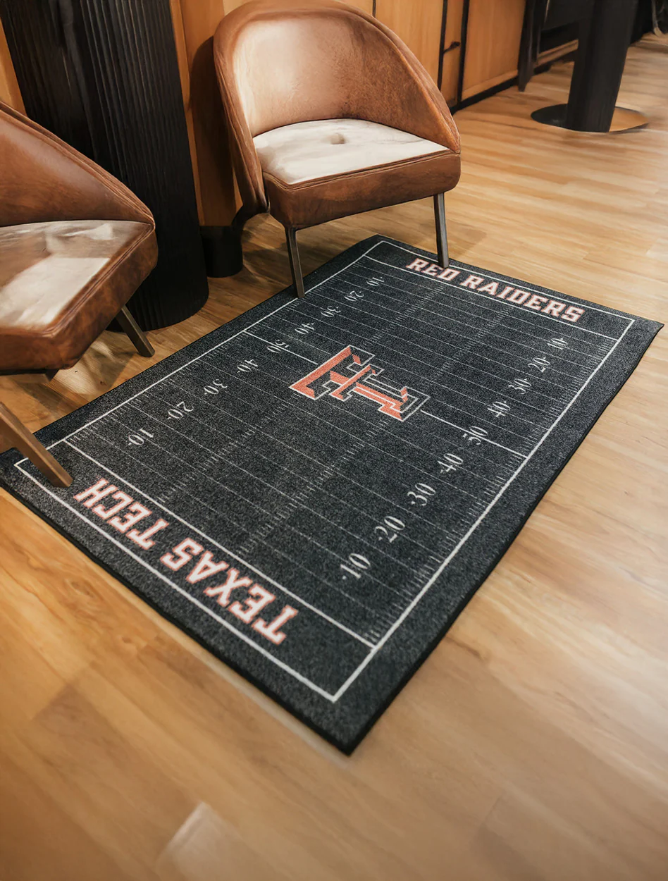 Texas Tech Double T "Home Field" Advantage 4'x6' Rug
