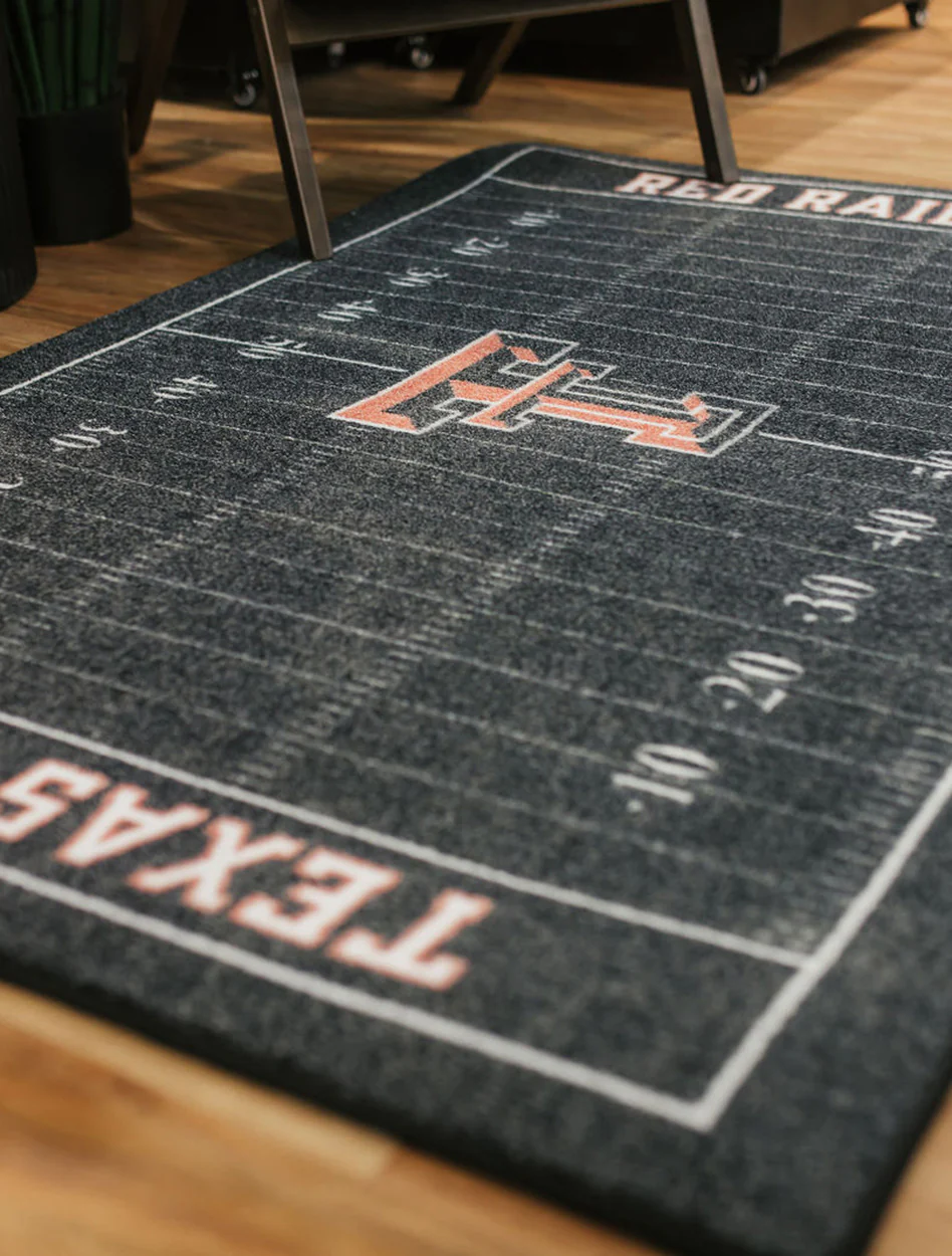 Texas Tech Double T "Home Field" Advantage 4'x6' Rug - Image 2