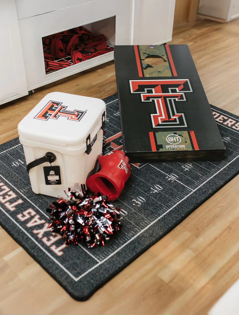 Texas Tech Double T "Home Field" Advantage 4'x6' Rug - Image 5