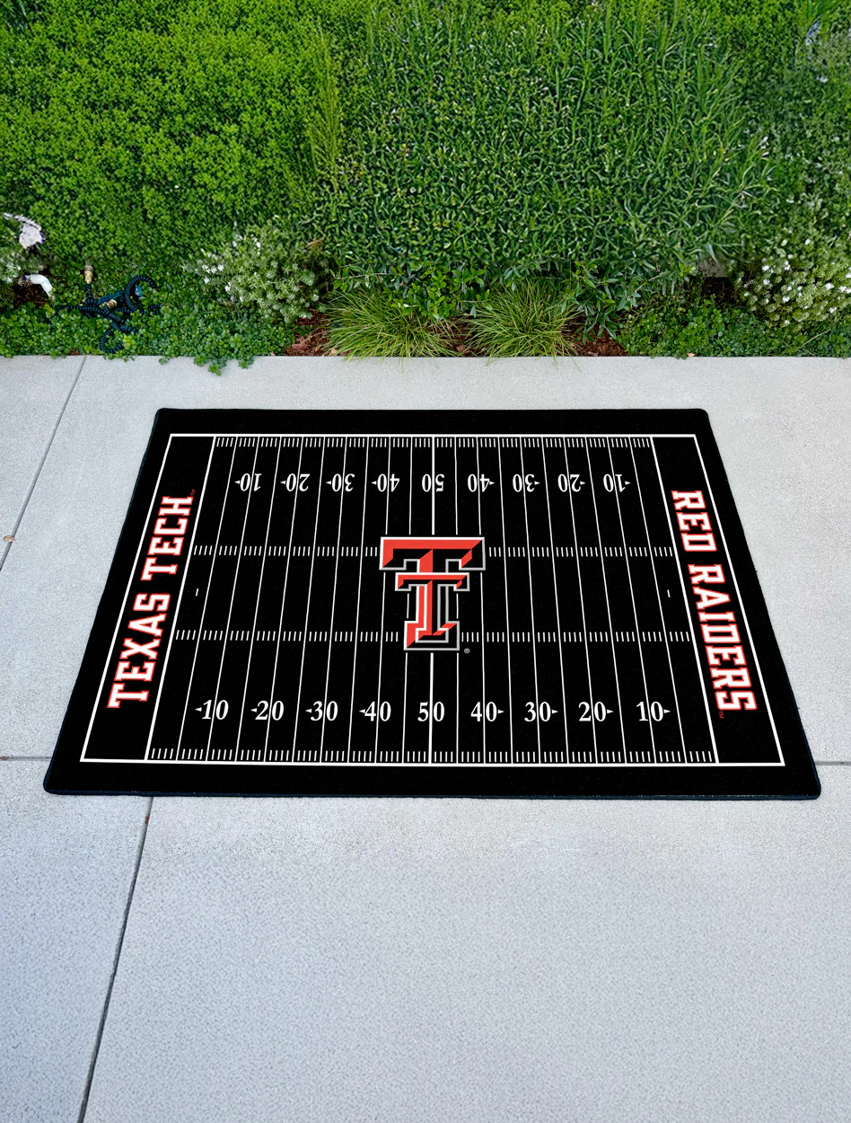 Texas Tech Double T "Home Field" Advantage 4'x6' Rug - Image 6