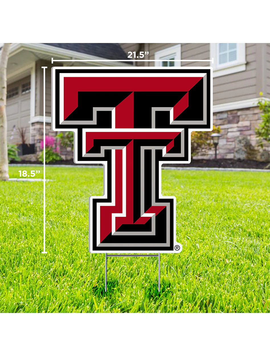 Texas Tech Double T Lawn Sign