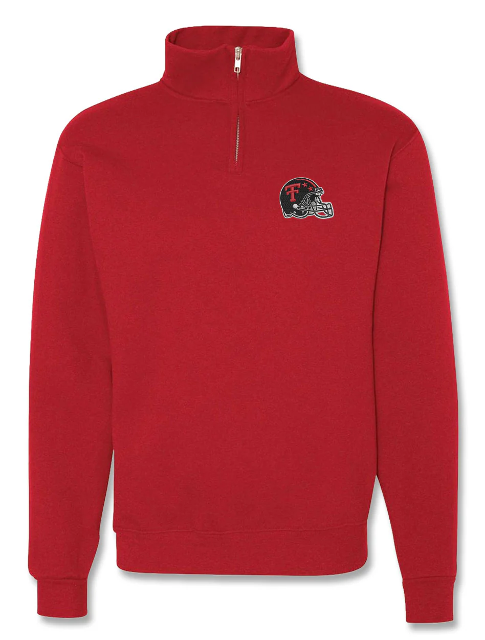 Texas Tech "Glitter 100 Year Lines" 1/4 Zip Pullover - Image 4