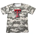 Texas Tech Double T on Tonal Camo TODDLER Tee