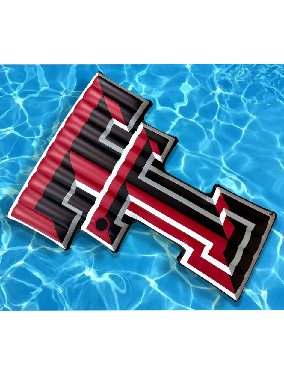Texas Tech "Double T" Pool Float