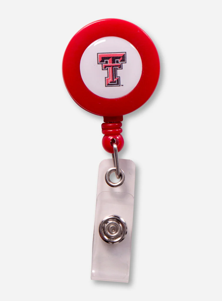 Texas Tech Double T Retractable Badge Holder - Image 2