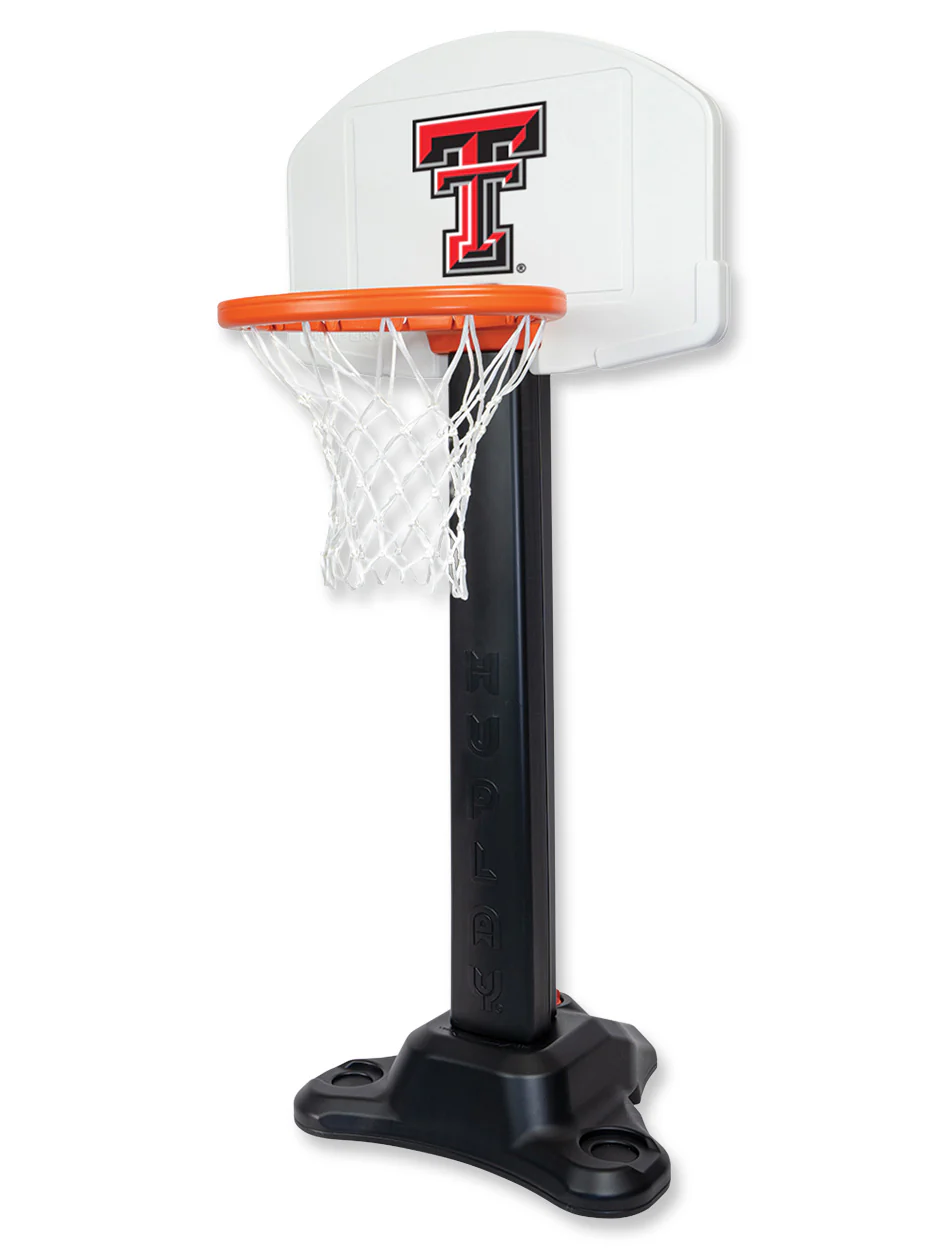 Texas Tech Double T "Rookie" Stationary Basketball Hoop Set - DROP SHIP ONLY - Image 3