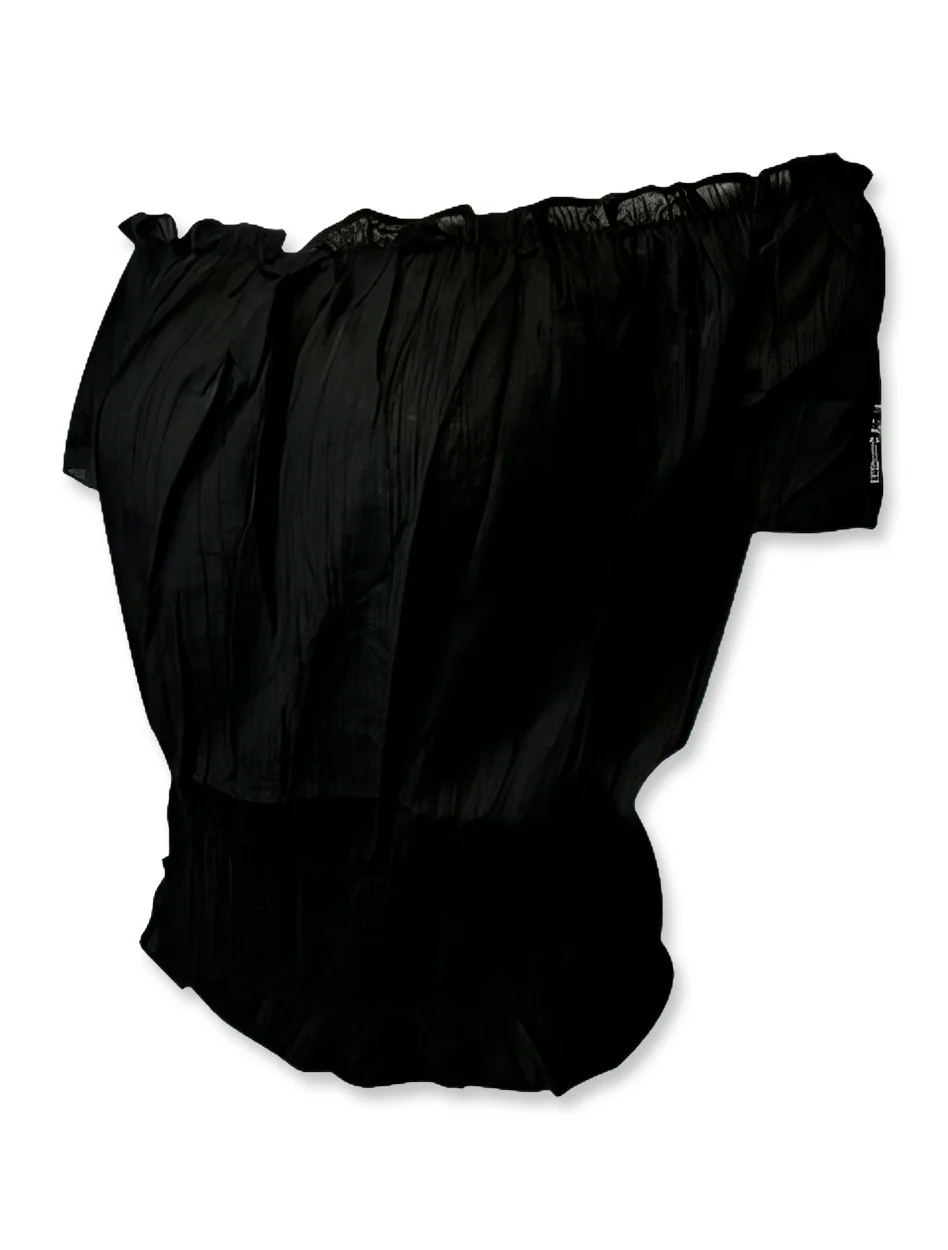 **Texas Tech Double T "Rover" Crinkle Top - Image 3