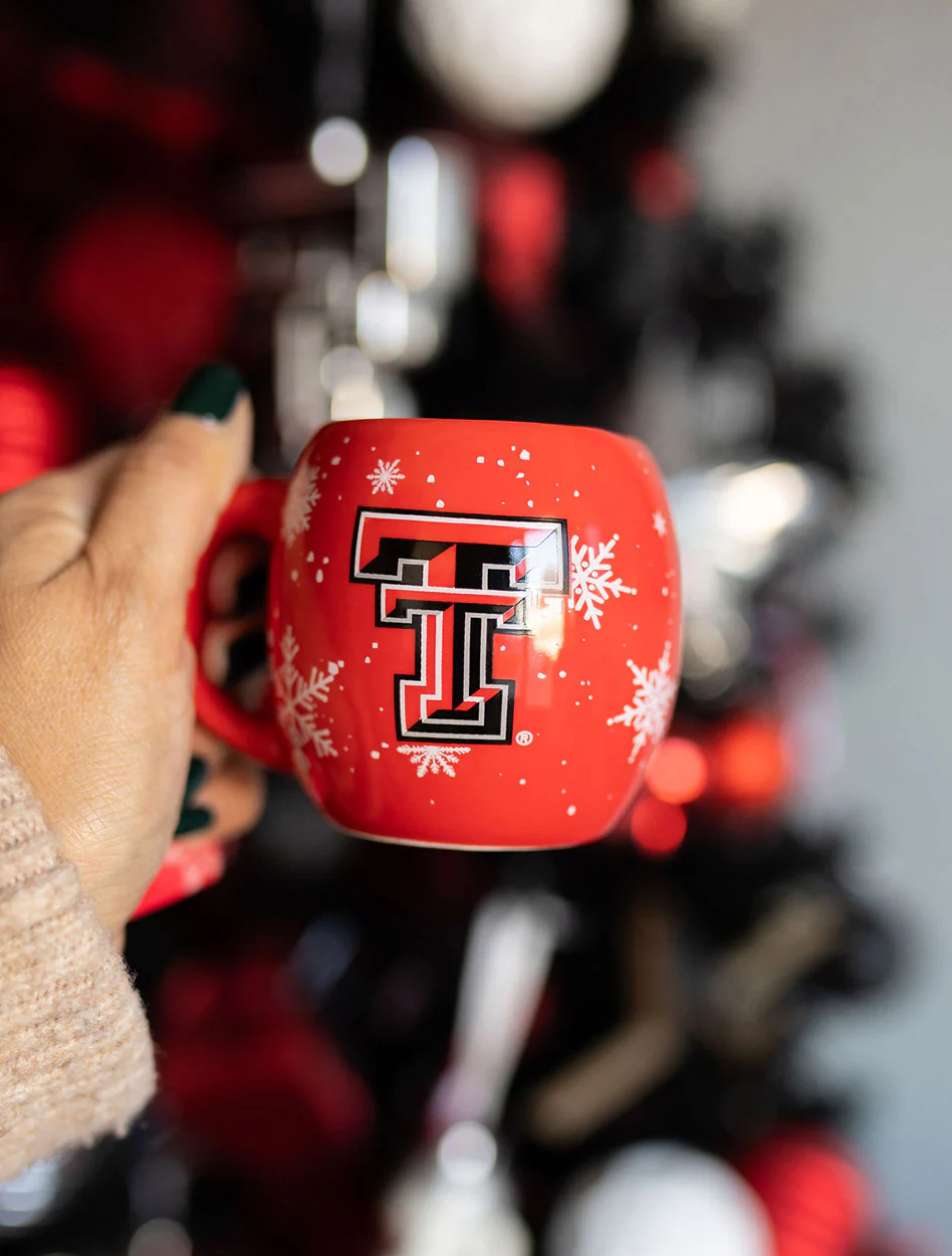 Texas Tech Double T "Snowflake" Mug Ornament - Image 2