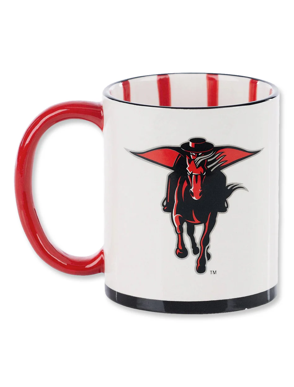 Texas Tech Double T "Striped Inside" Coffee Mug - Image 2