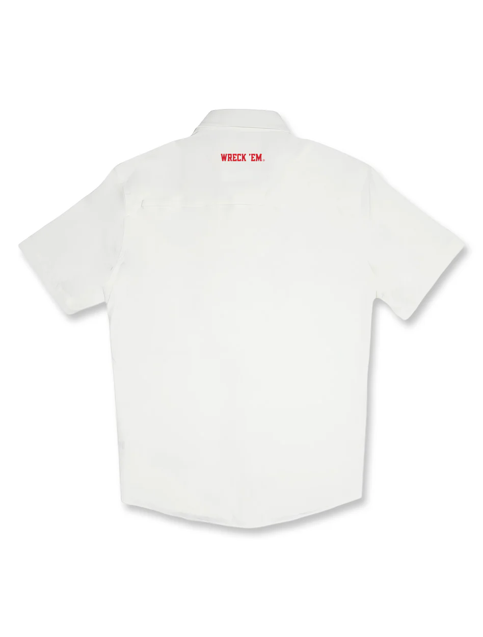 Texas Tech Double T "Tailgater" Pearl Snap Short Sleeve Button Down Shirt - Image 5