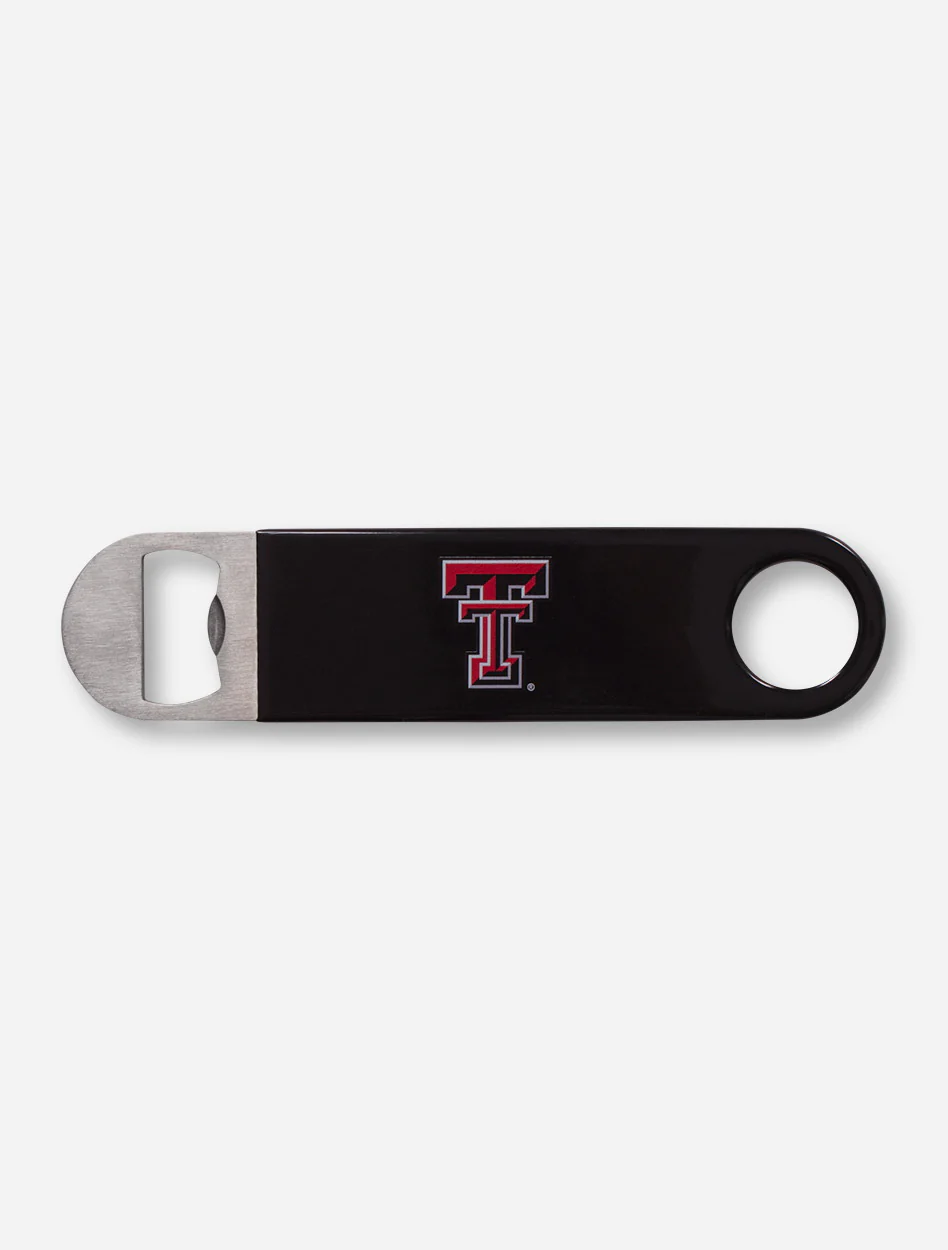 Texas Tech Double T Vinyl Covered Bottle Opener