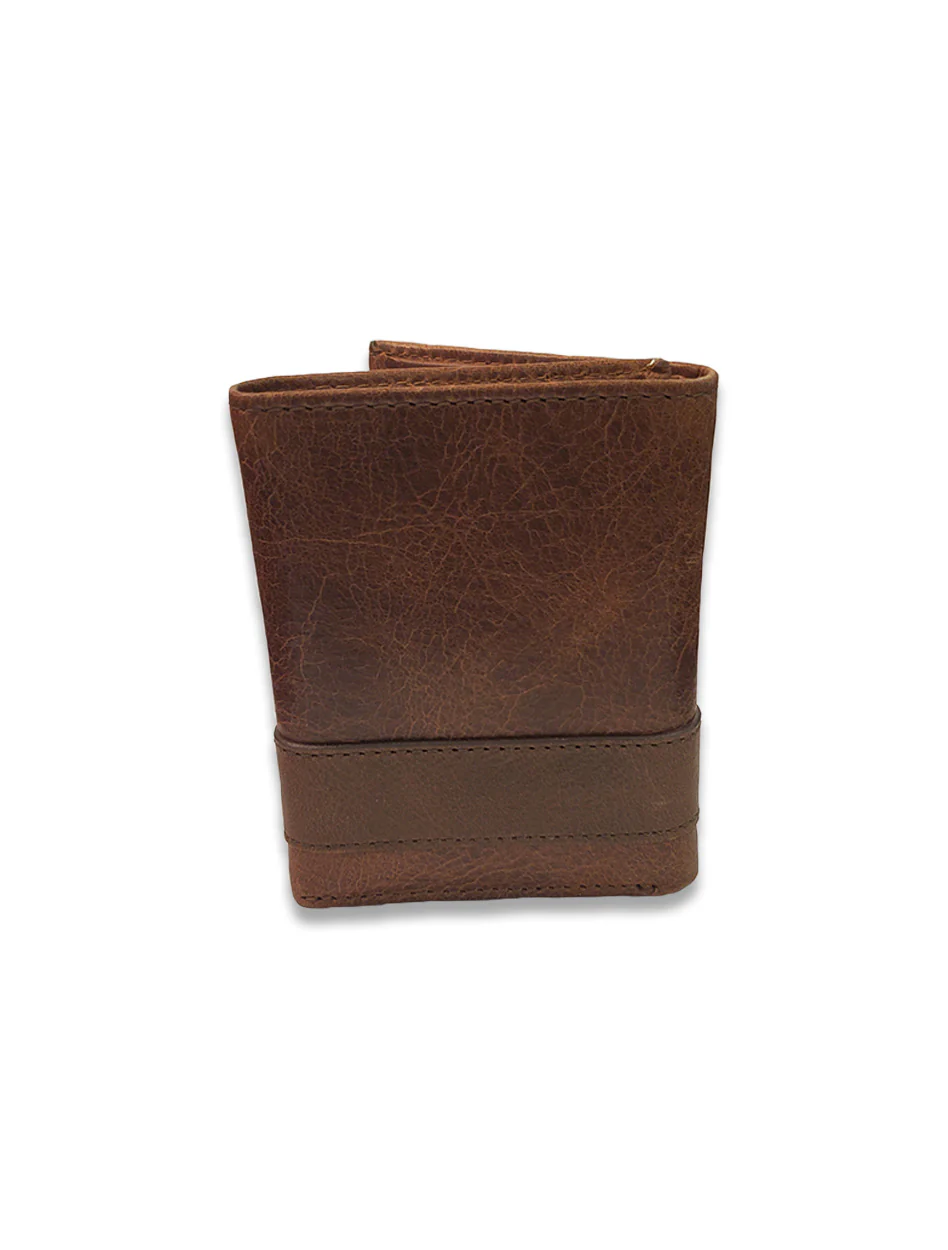 Texas Tech Double T "Westbridge" Two Tone Tri-fold Wallet - Image 2