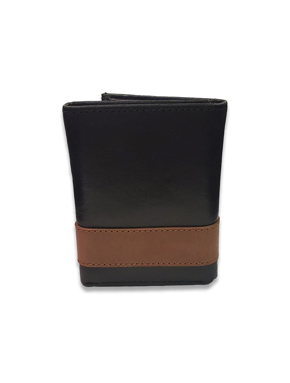 Texas Tech Double T "Westbridge" Two Tone Tri-fold Wallet - Image 5