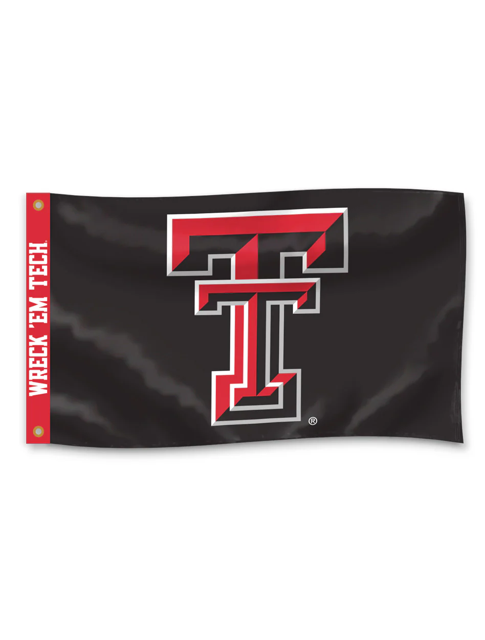 Texas Tech Double T Wreck'em "Ultra Wave" 3'x 5' Flag