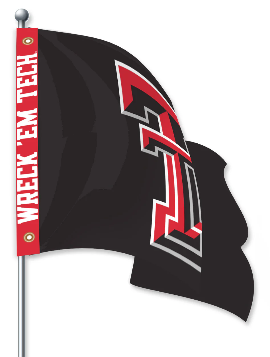 Texas Tech Double T Wreck'em "Ultra Wave" 3'x 5' Flag - Image 2