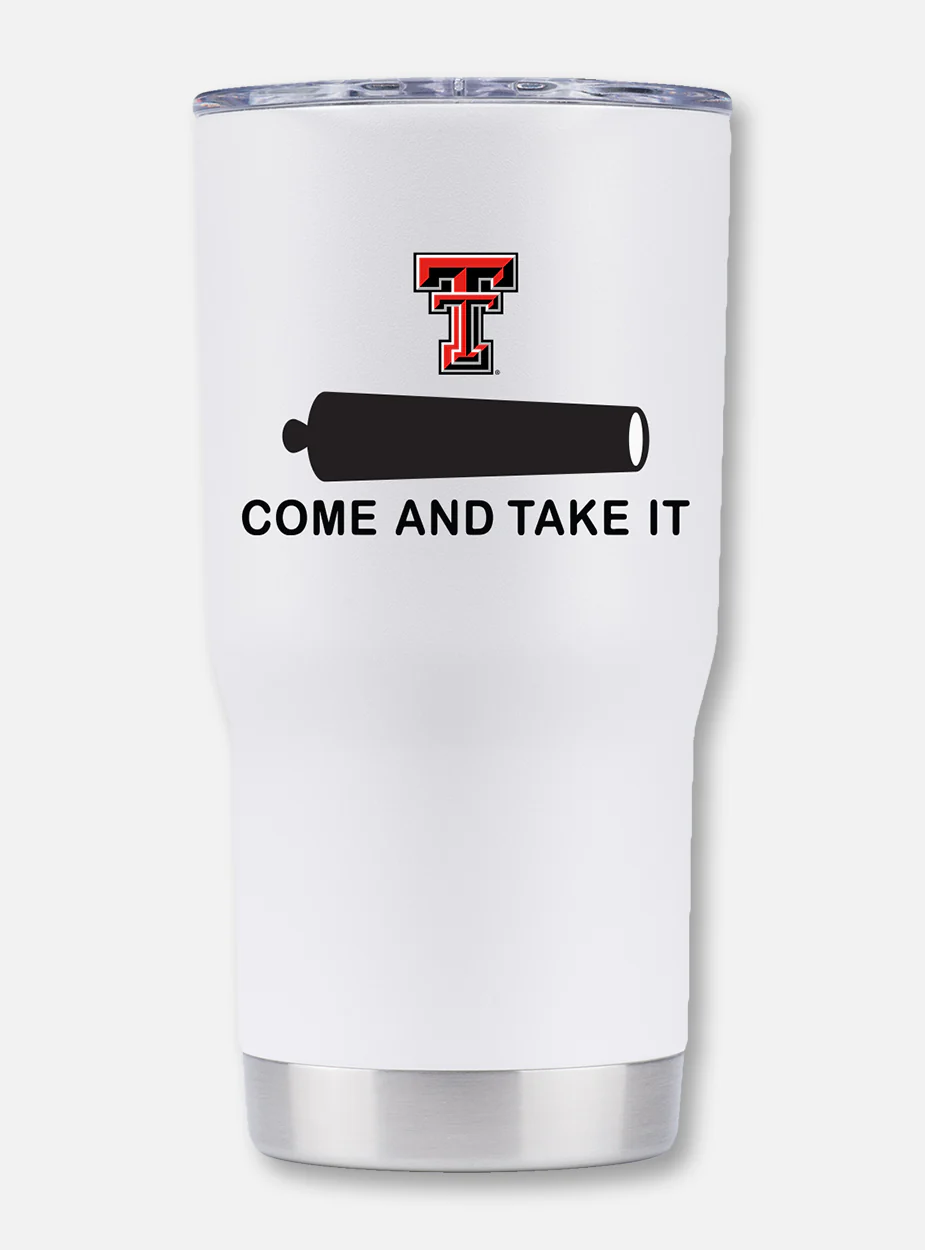 Texas Tech Double Walled "Come and Take It "Travel Tumbler