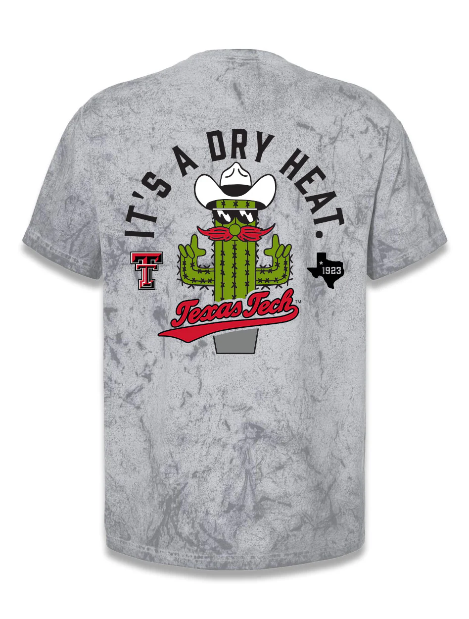 Texas Tech "Dry Heat Cactus" Comfort Colors Short Sleeve T-Shirt