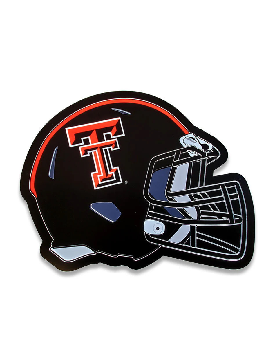 Texas Tech "Edgelight Helmet" LED Wall Sign