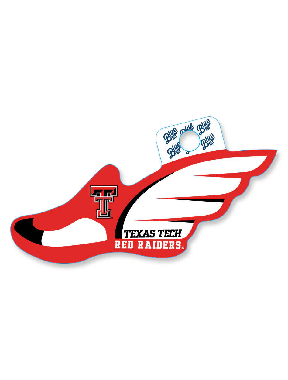 Texas Tech "Educate" Track & Field Decal