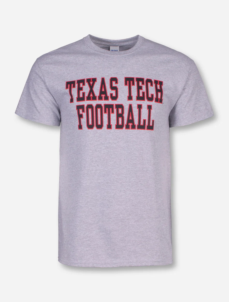 Texas Tech Football Stack T-Shirt - Image 3