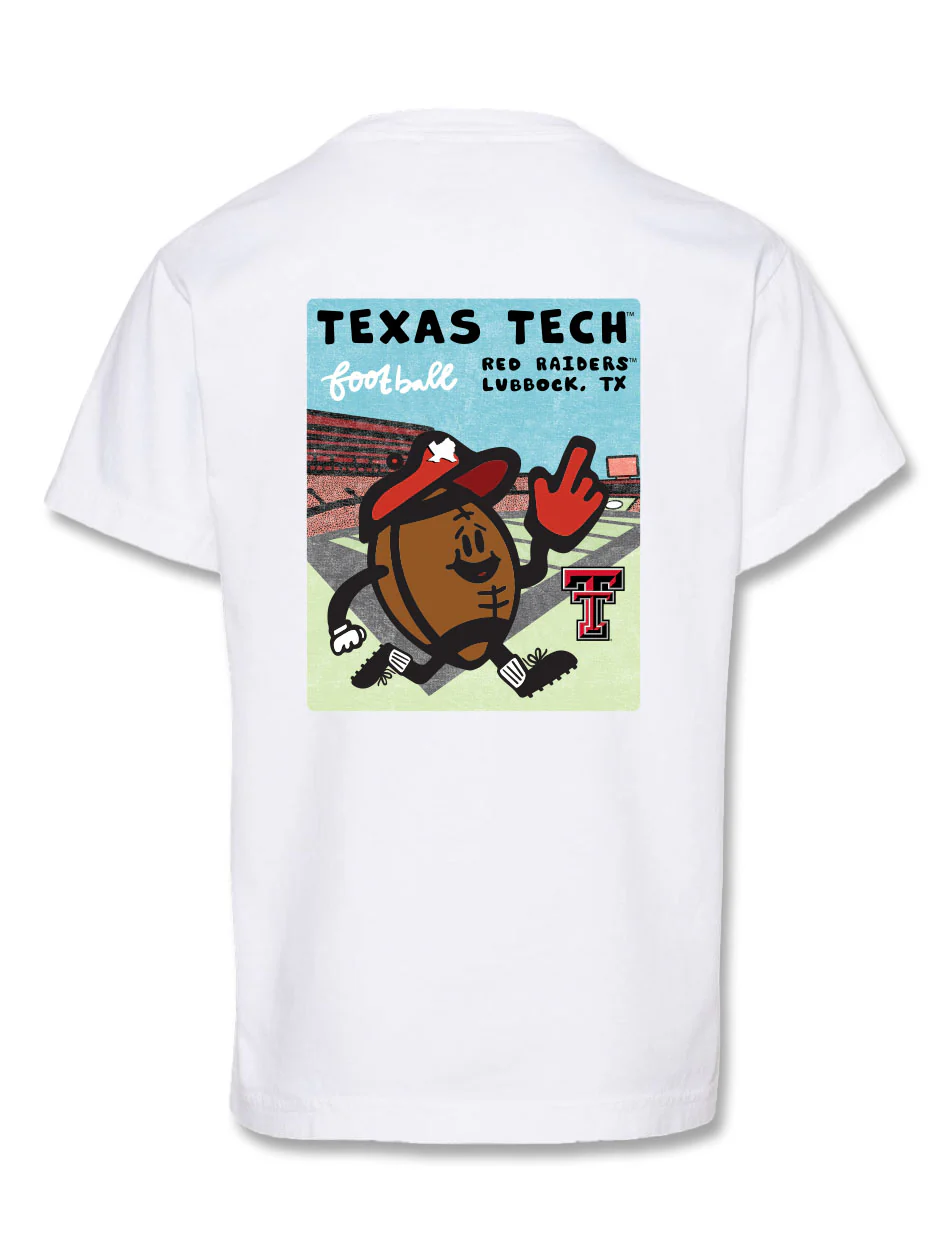 Texas Tech "Football Toon Sports" YOUTH Comfort T-Shirt
