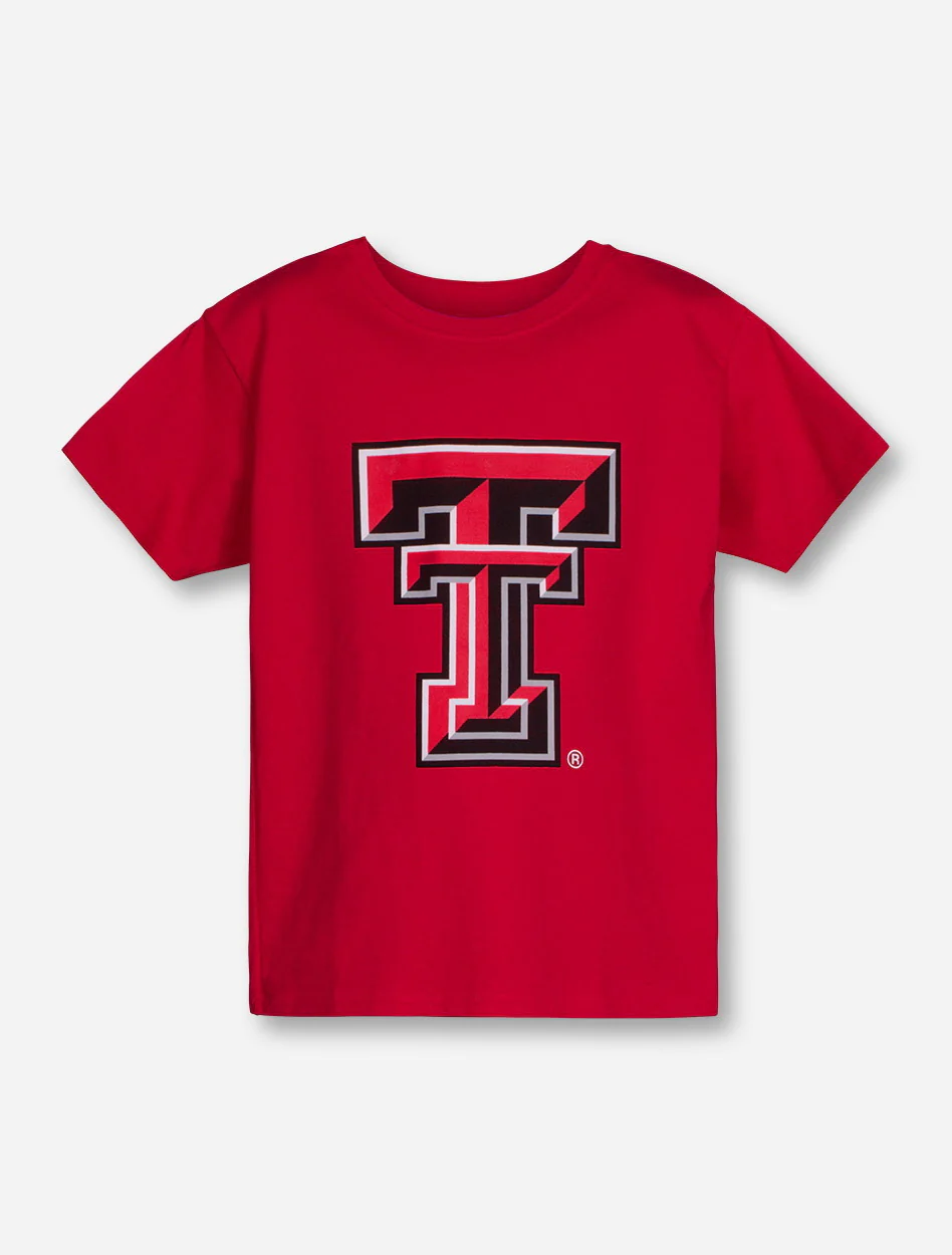 Texas Tech Full Color Double T Toddler Tee - Image 3