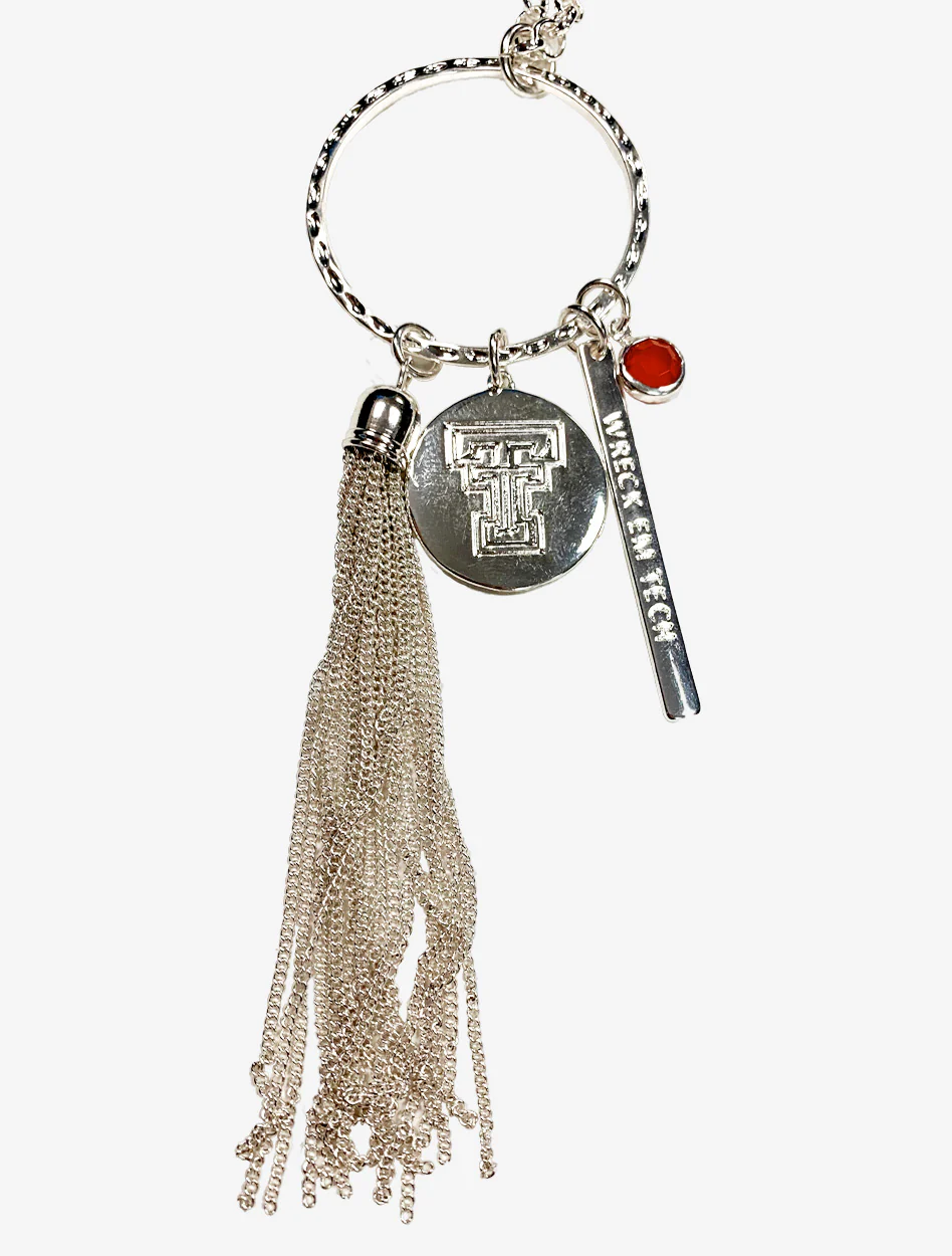 Texas Tech "Gabby" Necklace with Charms - Image 2