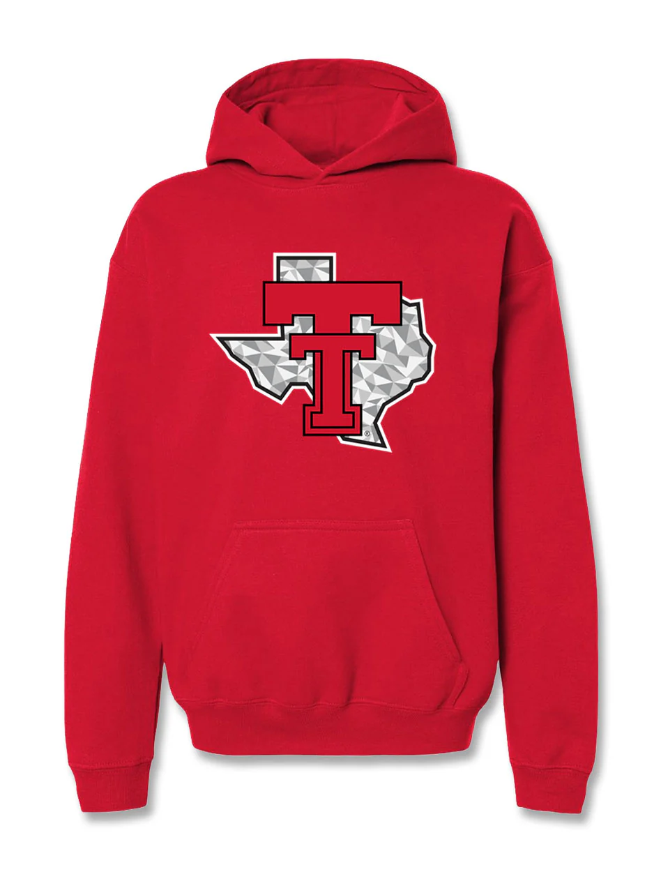 Texas Tech Dark Horse "Galvanized Pride" YOUTH Hoodie