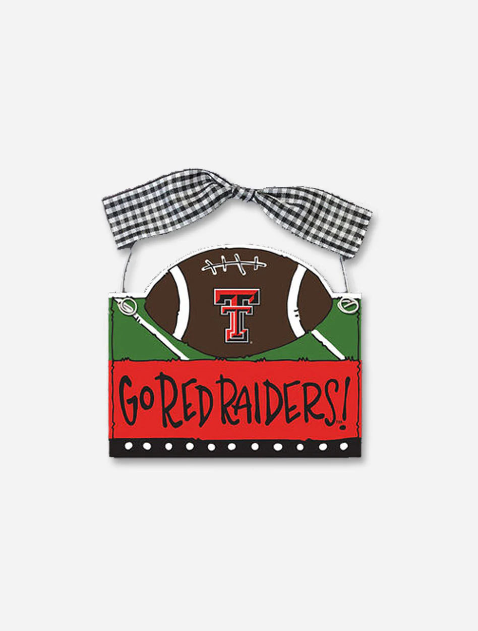 Texas Tech "Go Red Raiders" Christmas Ornament