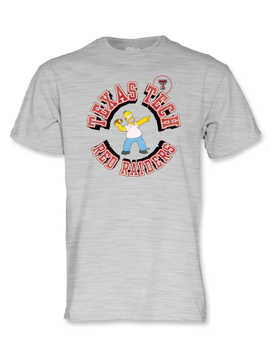 Texas Tech "Going Deep" Homer Simpson T-Shirt