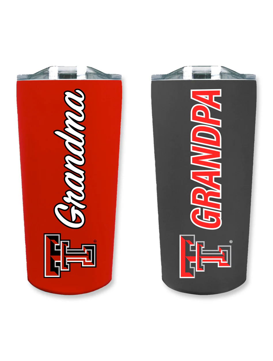 Texas Tech  Grandma & Grandpa 16 oz. Travel Tumbler Set