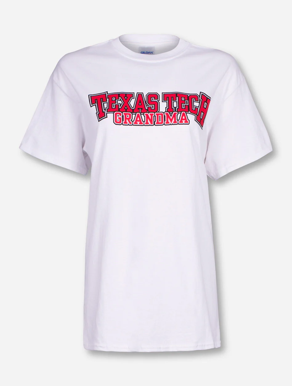 Texas Tech Grandma White T-Shirt
