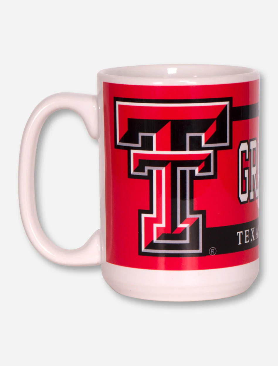 Texas Tech Grandparent Red & White Coffee Mug - Image 2
