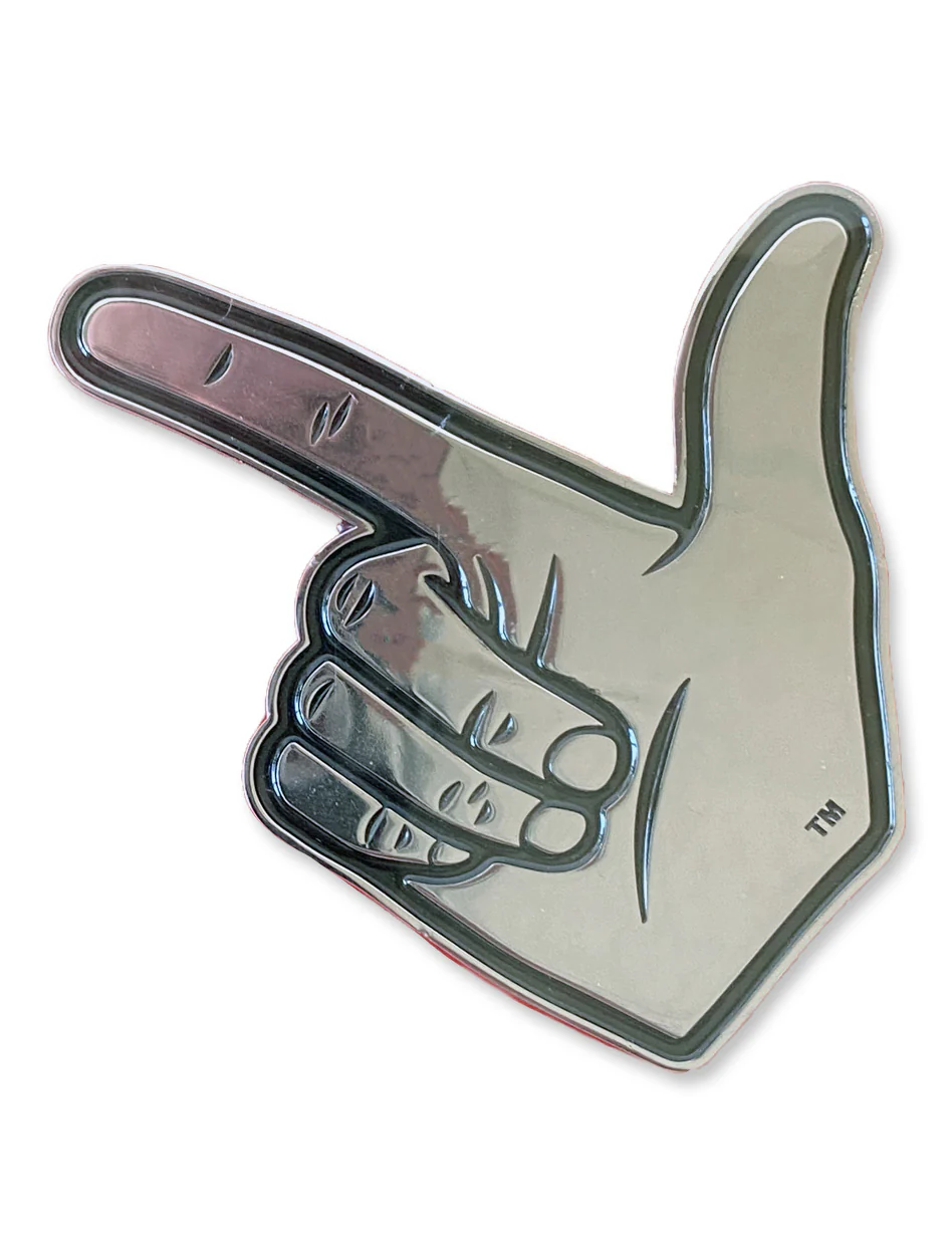 Texas Tech Guns Up Premium Chrome Car Emblem