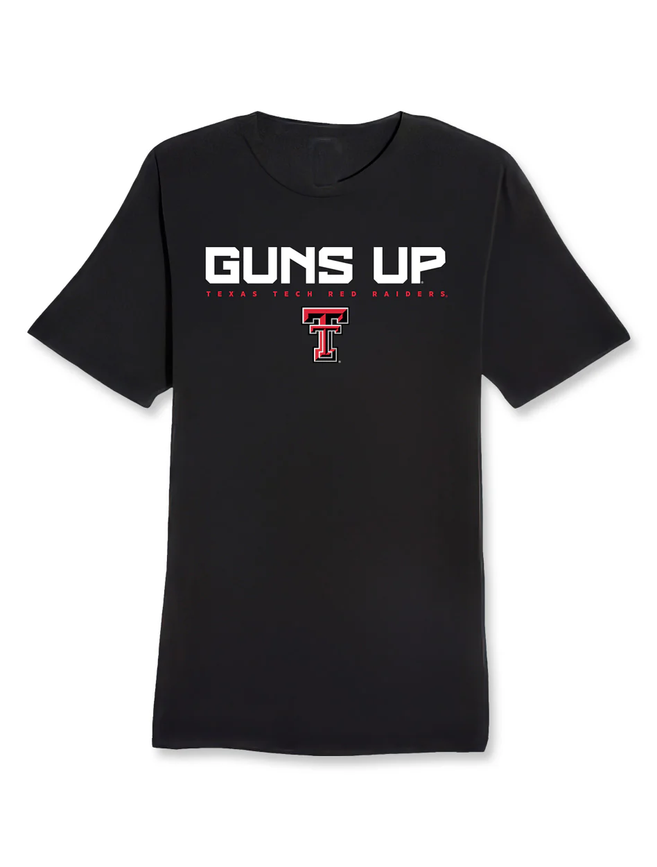 Texas Tech "Guns Up Rally Call" Cotton T-Shirt - Image 3