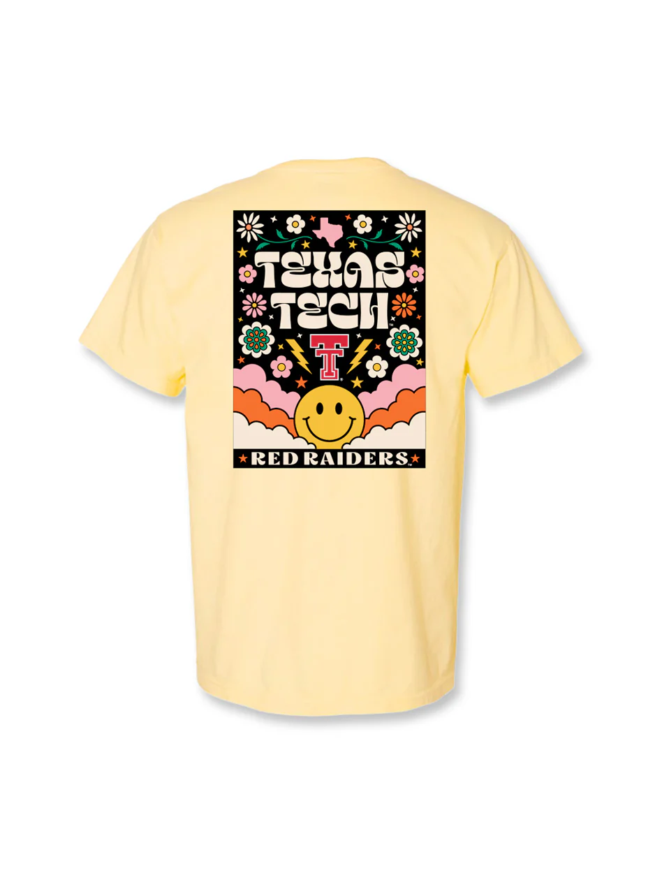 Texas Tech "Head in the Clouds" Youth Short Sleeve T-Shirt