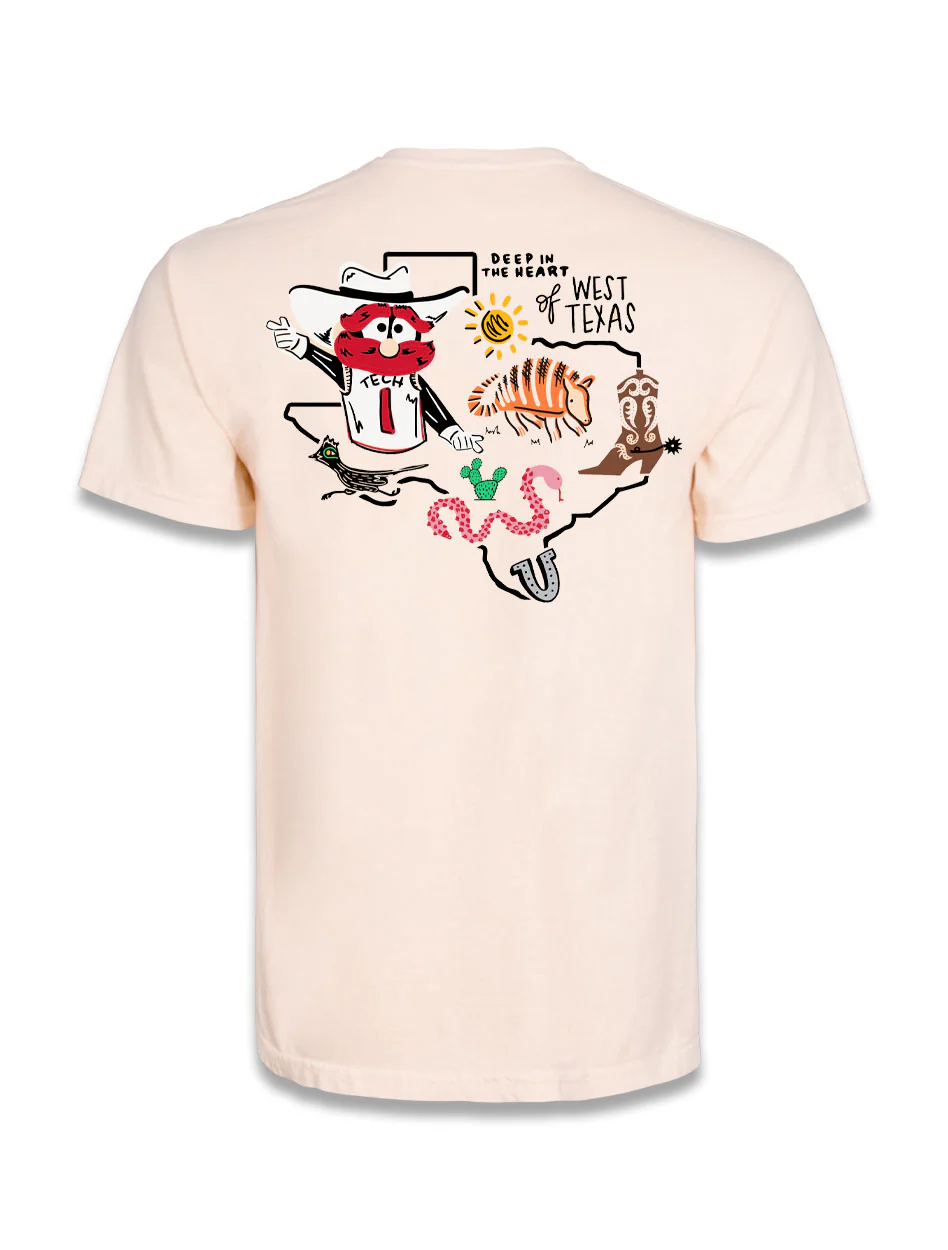 Texas Tech "Heart Of West Texas" T-shirt