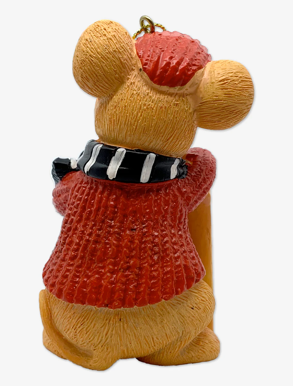 Texas Tech Holiday Mouse Ornament - Image 3