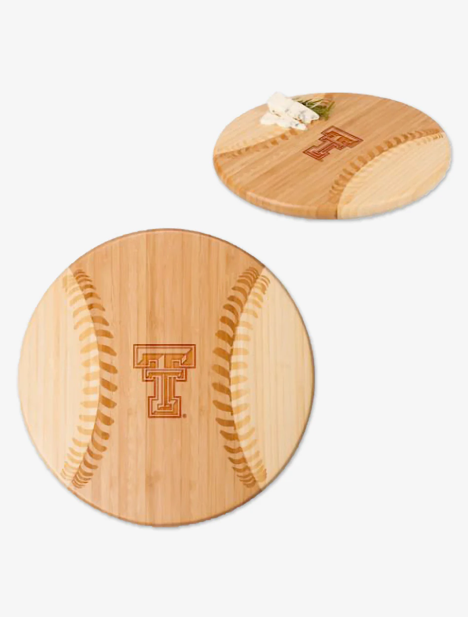 Texas Tech "Home Run" Cutting Board /Serving Tray - Image 2