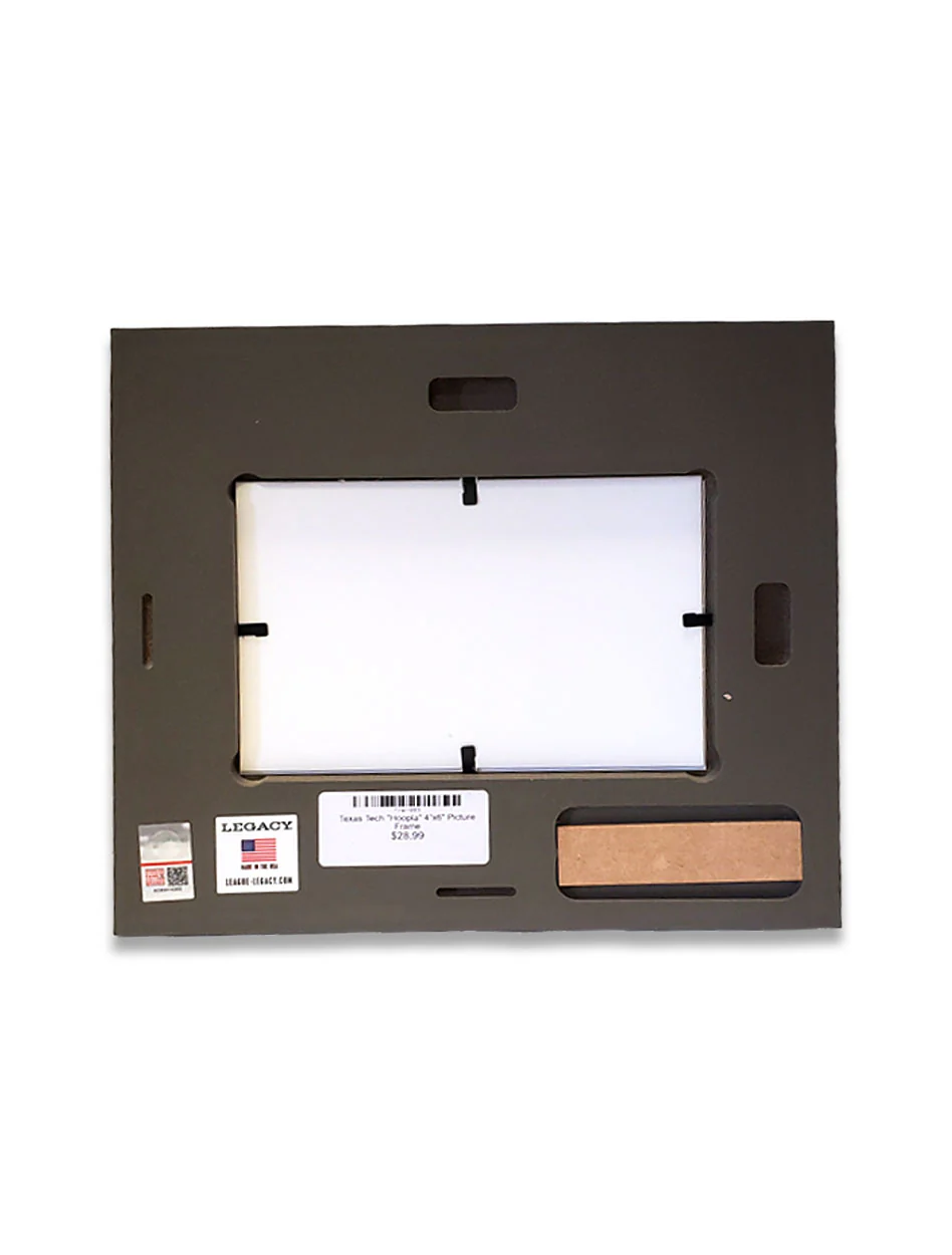 Texas Tech "Hoopla" 4"x6" Picture Frame - Image 2