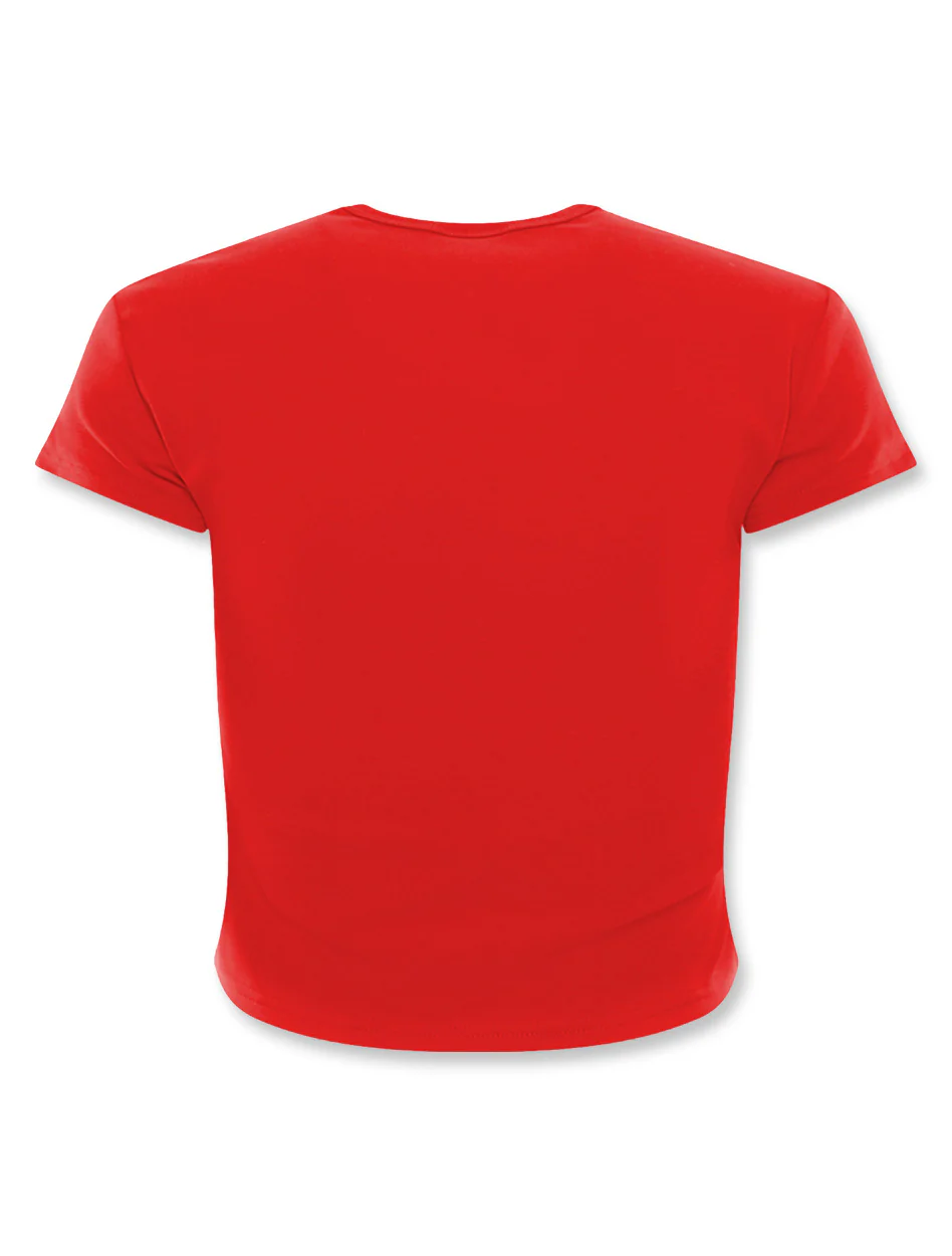 Texas Tech Hype & Vice Double T Baby Tee - Image 2