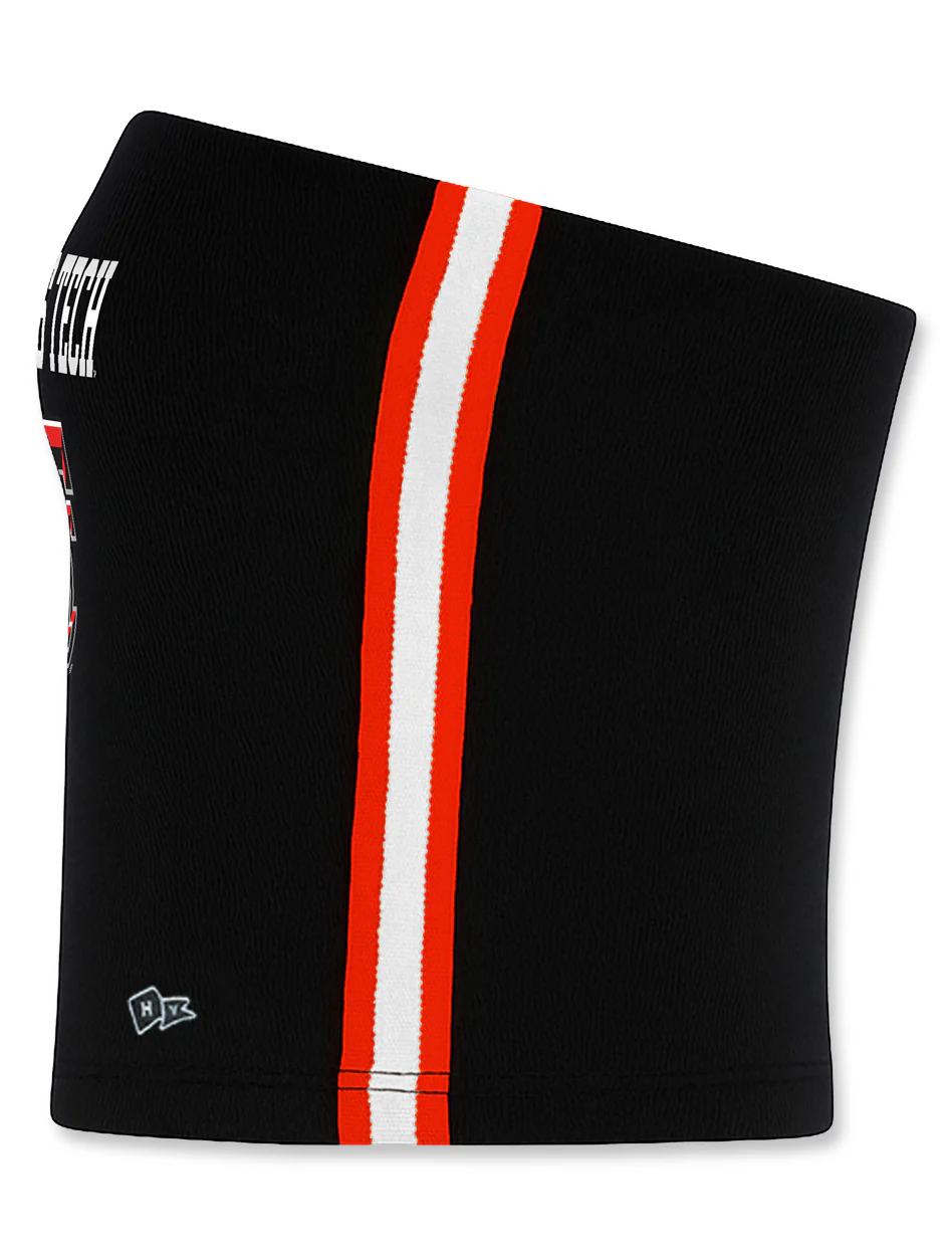 Texas Tech Hype & Vice Jersey Tube Top - Image 2