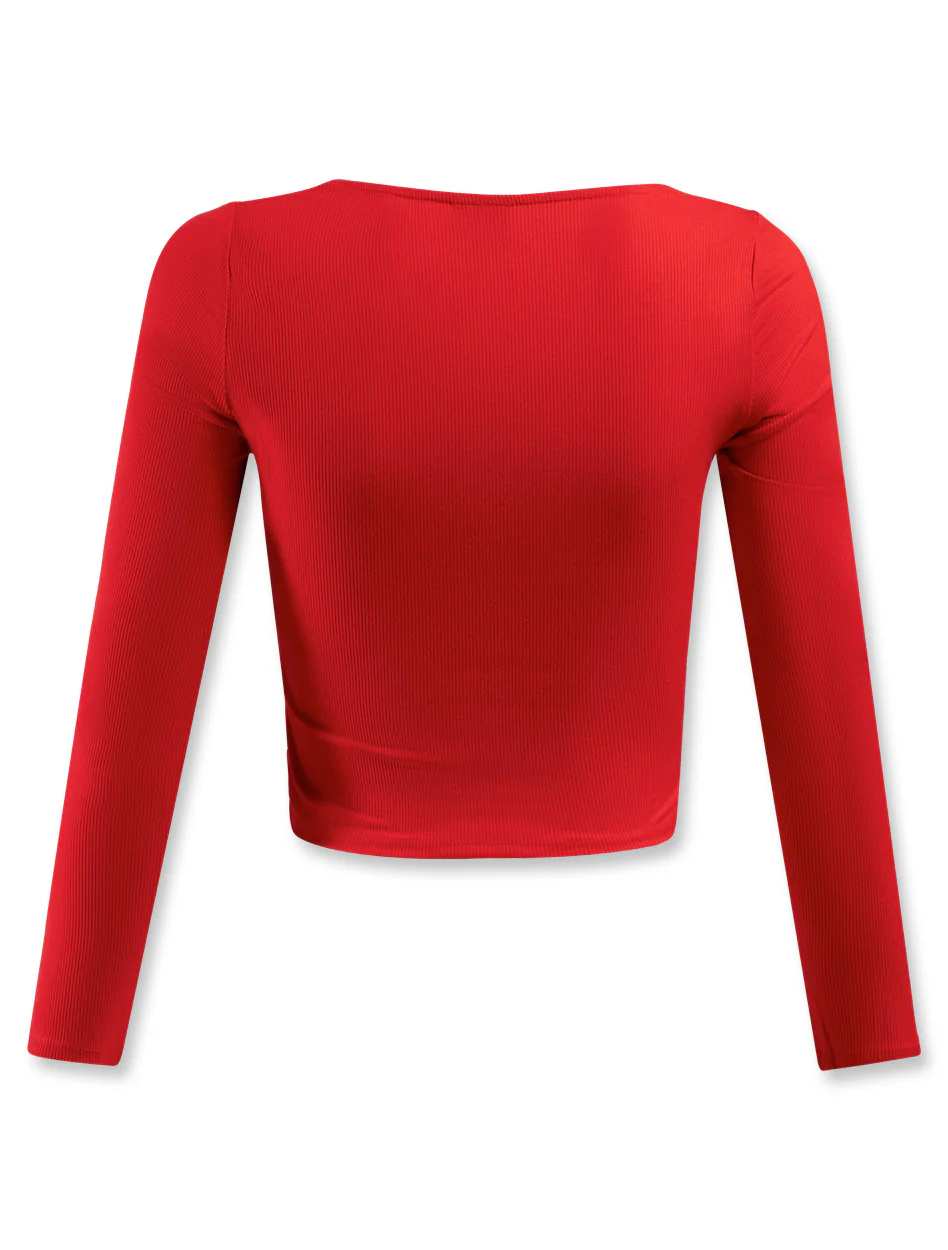 Texas Tech Hype & Vice Megan Square Top - Image 4