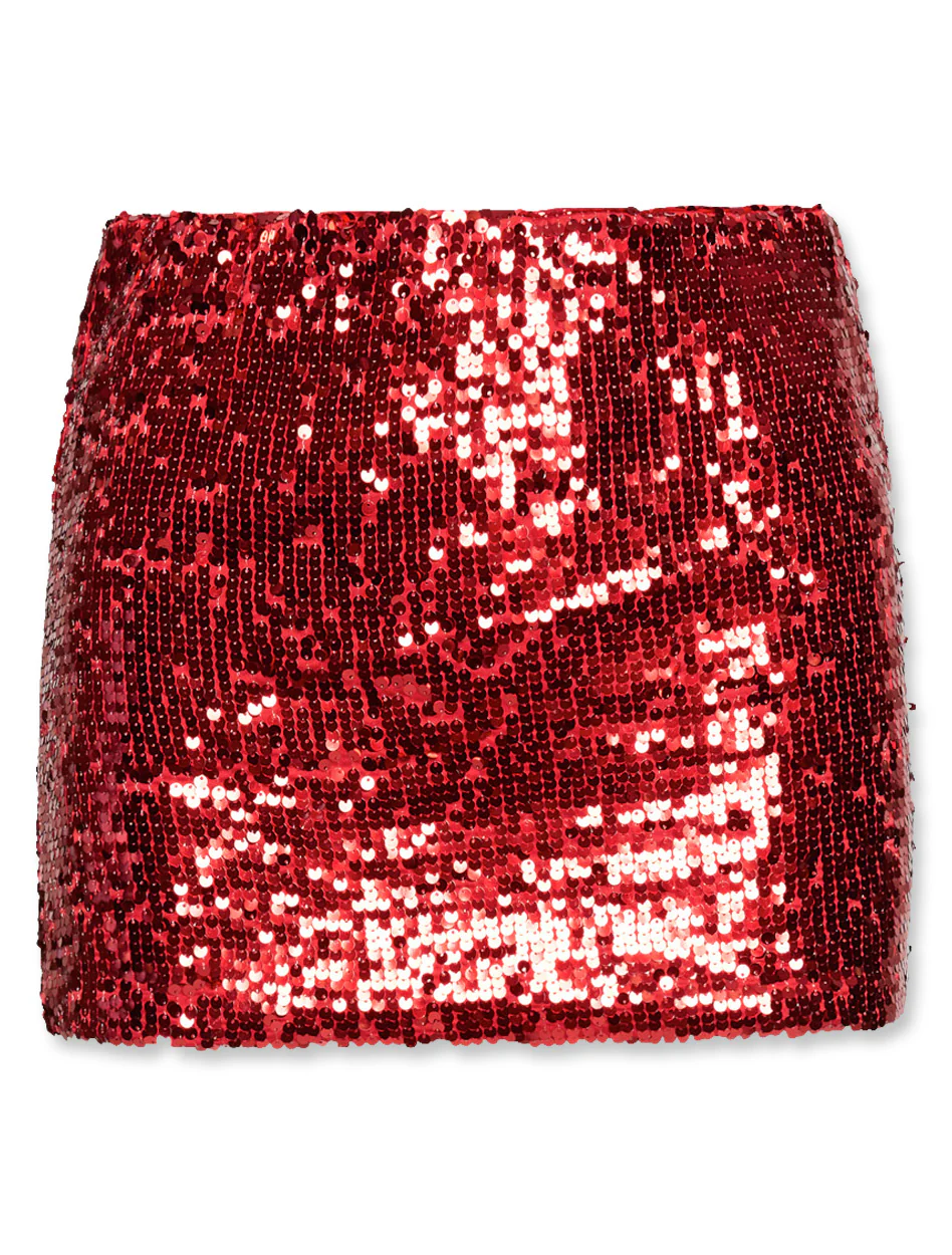 Texas Tech Hype & Vice Sequin Mini Skirt - Image 2