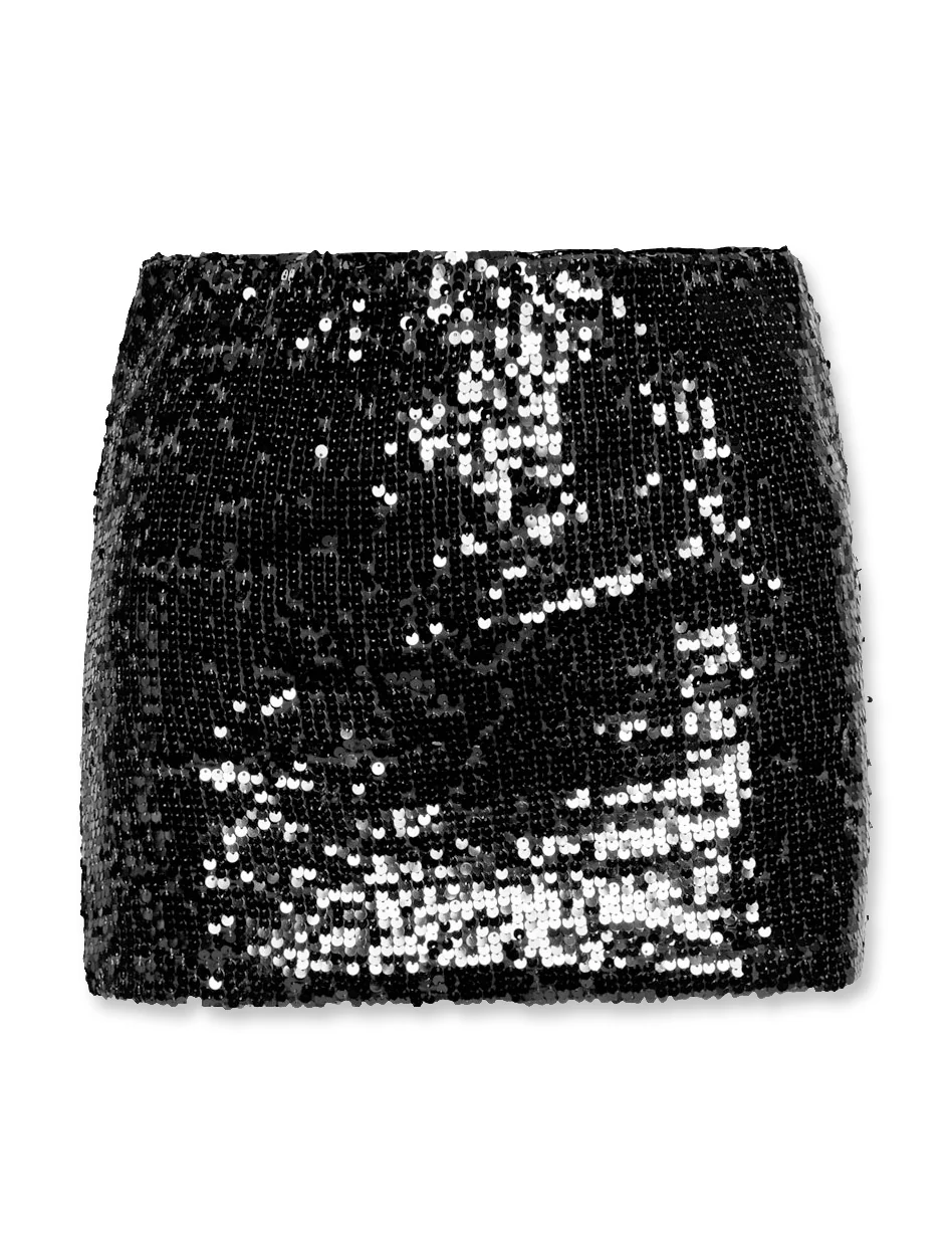 Texas Tech Hype & Vice Sequin Mini Skirt - Image 4