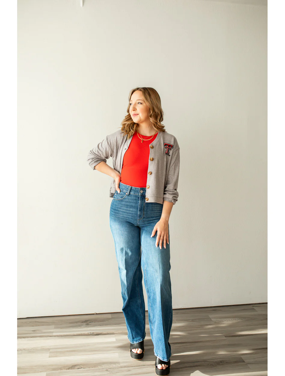 **Texas Tech Hype & Vice "University Ace" Cardigan - Image 2