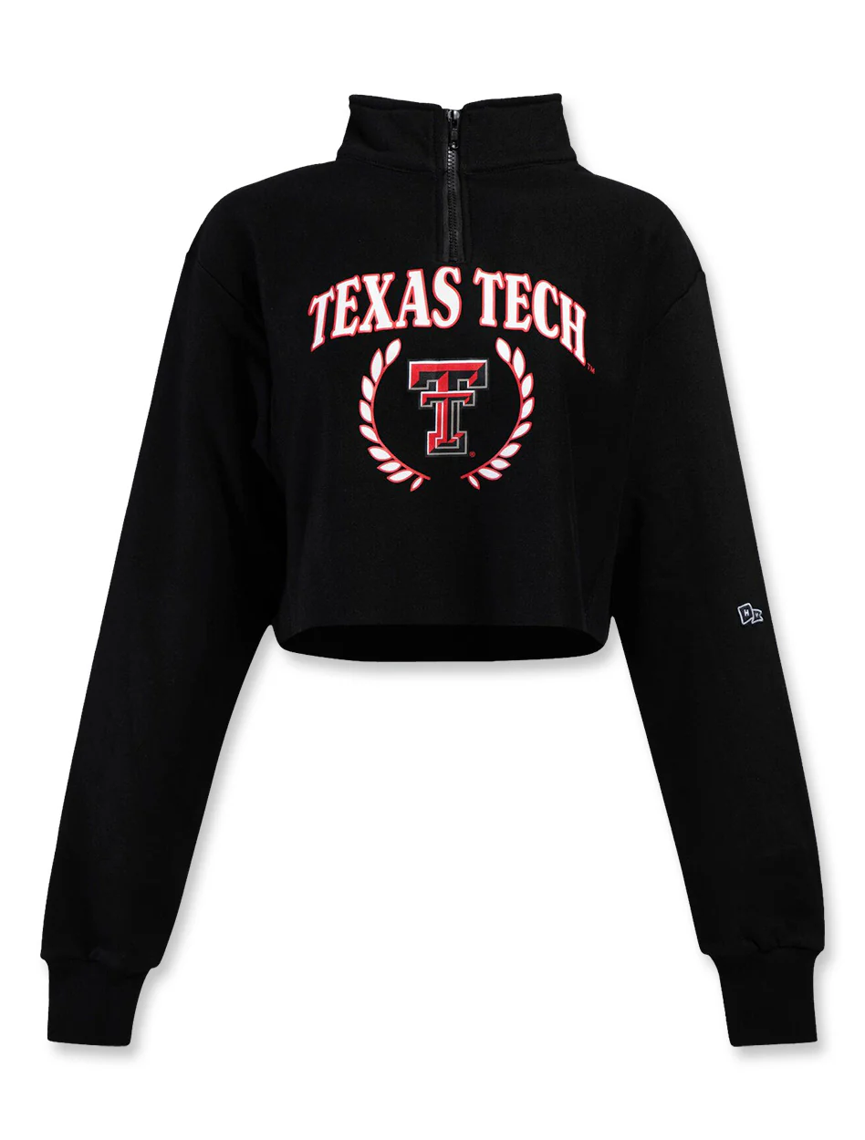 **Texas Tech Hype & Vice University Cut Off Mock Neck - Image 3