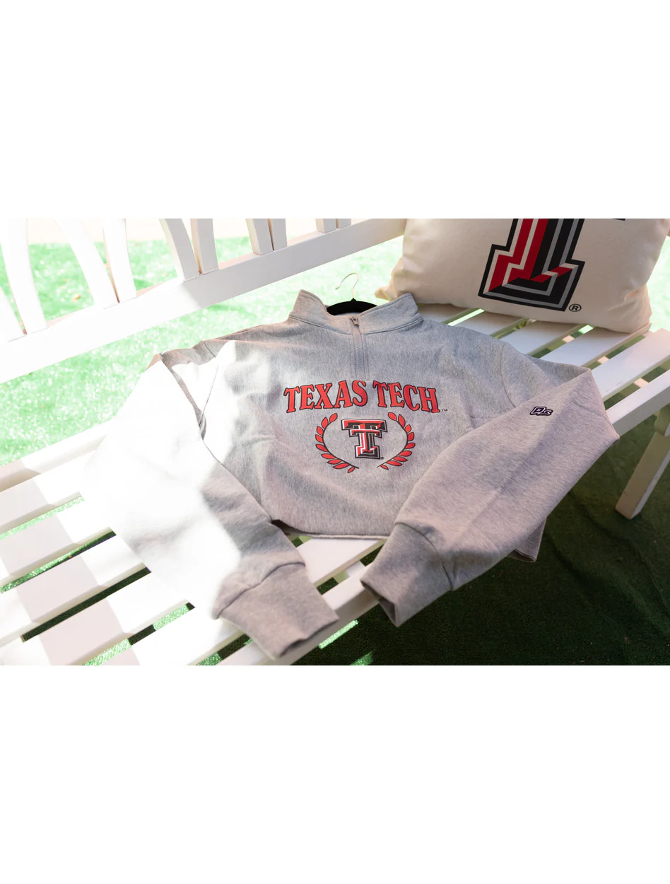 **Texas Tech Hype & Vice University Cut Off Mock Neck - Image 5