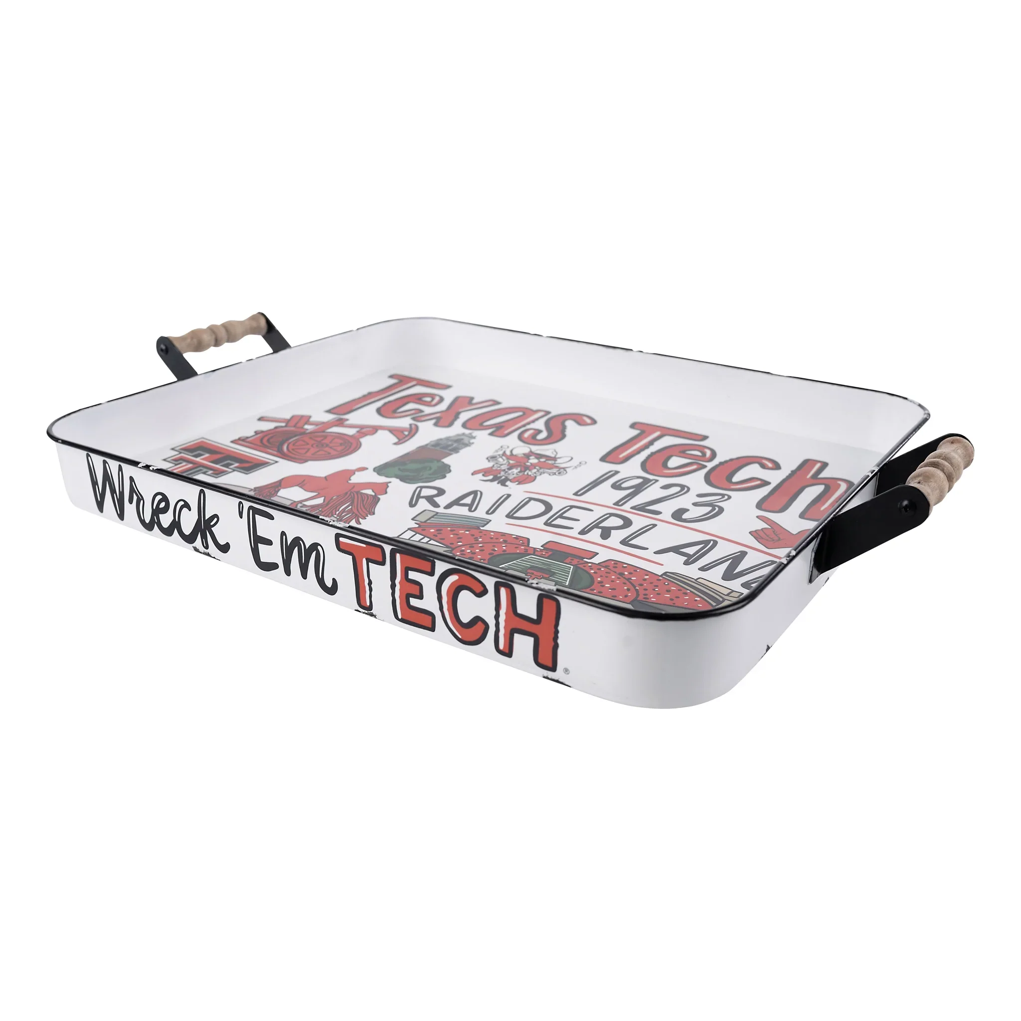 Texas Tech "Icon" Enamel Tray - Image 2