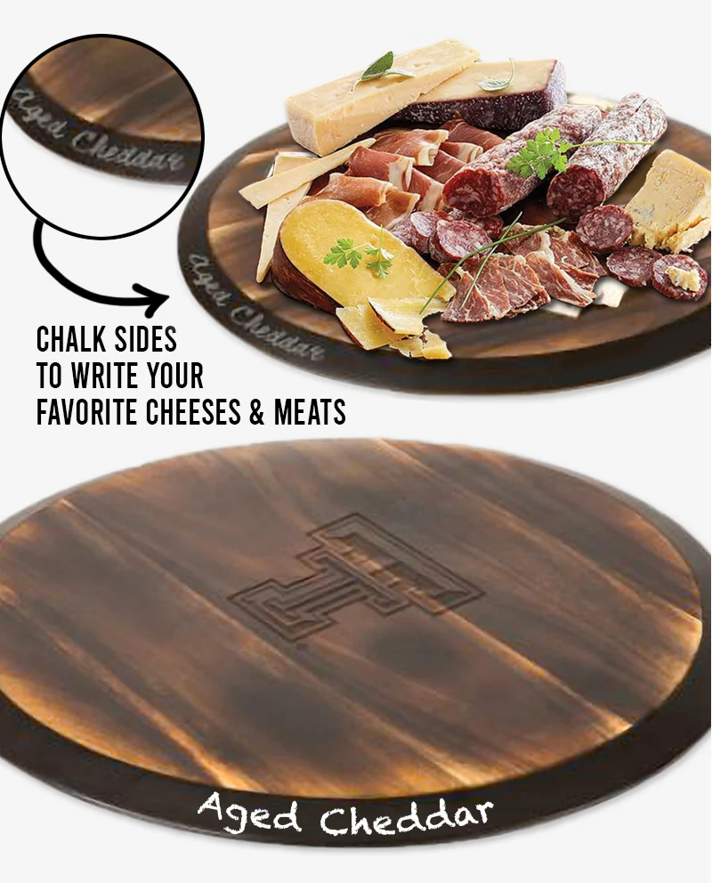Texas Tech Lazy Susan/Charcuterie Board
